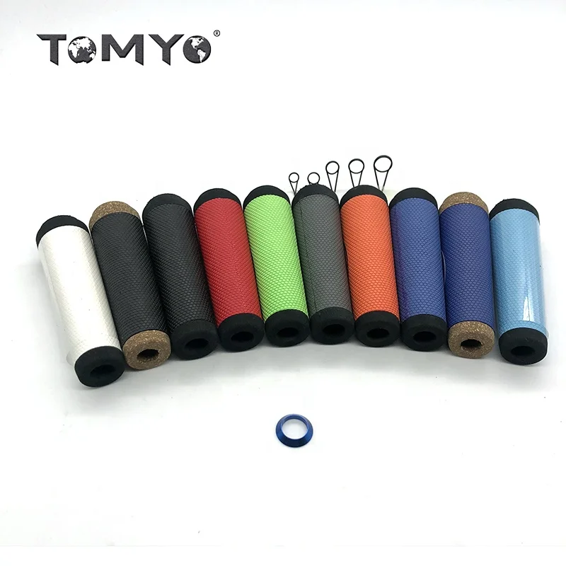 

ToMyo EVA/Rubber Cork Fishing Fishing Rod Winn Grips, Red/blue/black/green/orange/yellow