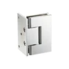 SS 90 Degree Bathroom Hinge Shower Room Glass to glass Door Hinge