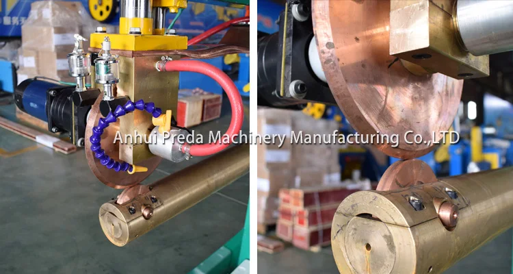 Preda roll welding machine with 600mm pipes roller welding closer machine on sale