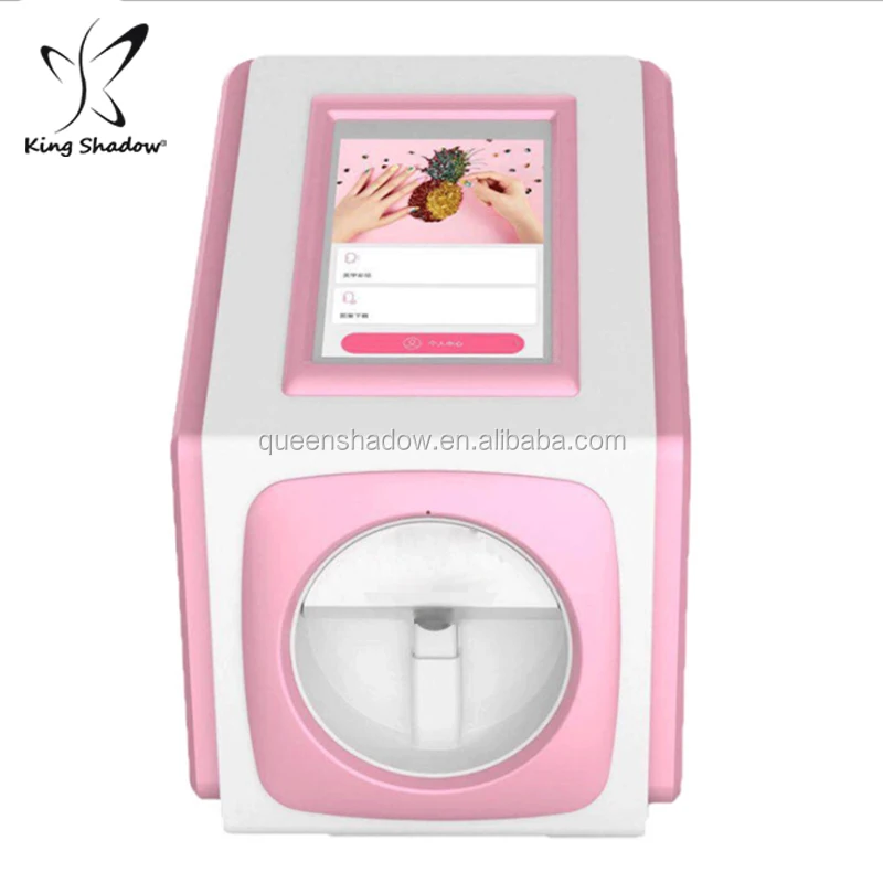 

3D Intelligent Electric Printing Unique Mobile Nail Design Printer