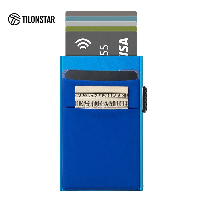 

Minimalist Wallets Anti Rfid Wallet Aluminum Designer Card Holder Wallet