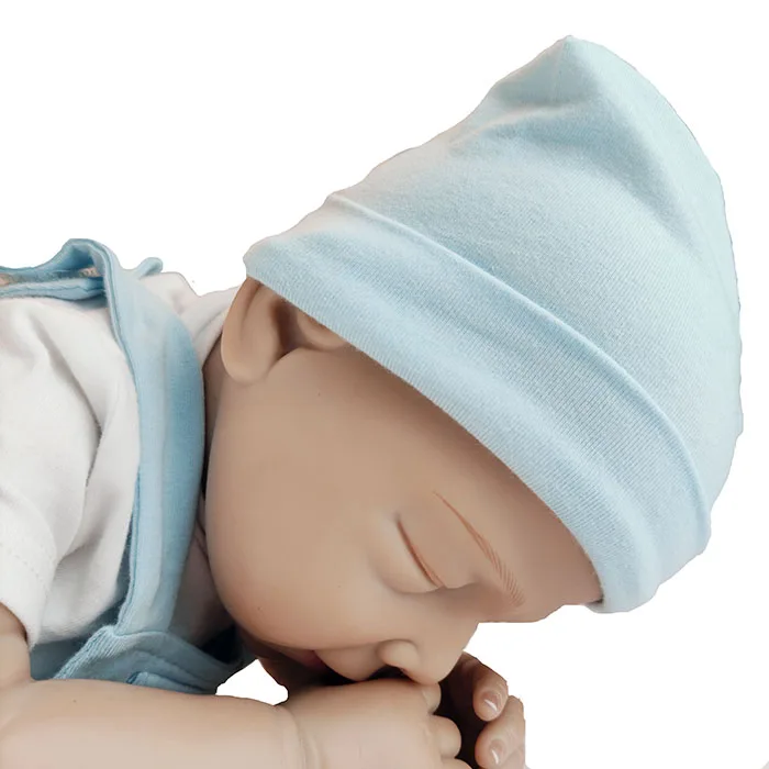 62厘米大可爱逼真柔软硅胶重生睡眠婴儿娃娃24英寸