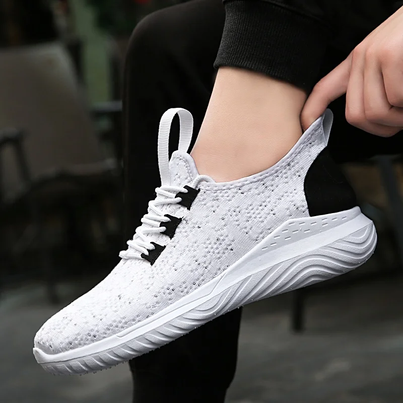 

2021 A New hot sale flymesh breathable calzado pedido de china sport shoes zapato deportivo blank sneakers chaussure homme, As picture shows