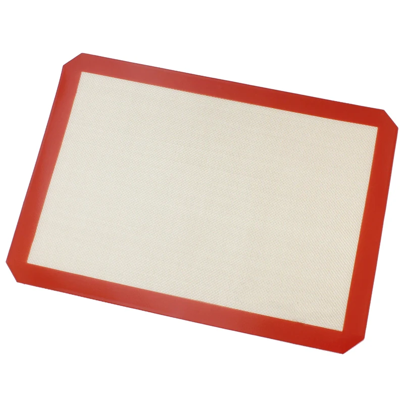 

Non Stick Reusable Silicone Cooking Bakeware Mats Tray Pan Liners Silicone Baking Mat for Making Cookies Macaron Fondant, Blue, green, red, black,pink