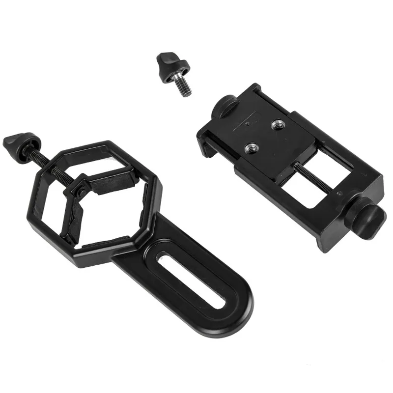 

hunting Universal Cell Phone Adapter Mount- Compatible With Binocular Monocular Spotting Scope Telescope And Microscope Adapter, Black