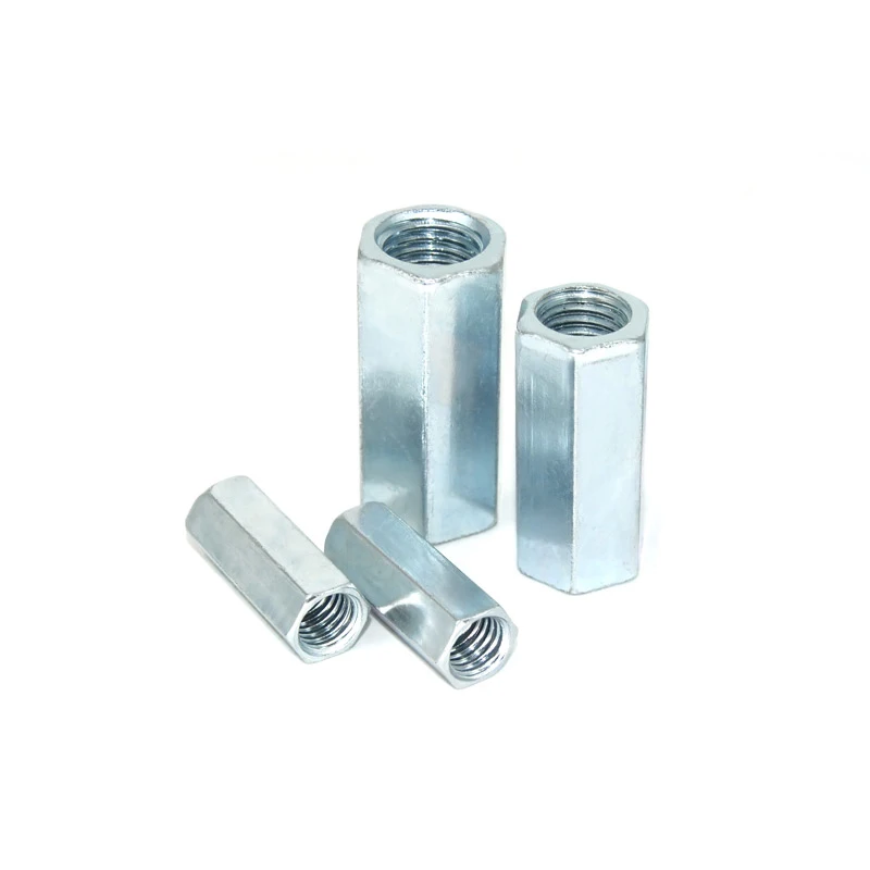 Iso 4034 Din6334 M16 Stainless Steel/ Carbon Steel Long Hex Coupling