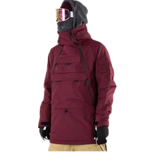 
Outdoor winter customized fashion custom outer wear zipper off waterproof ski jacket 