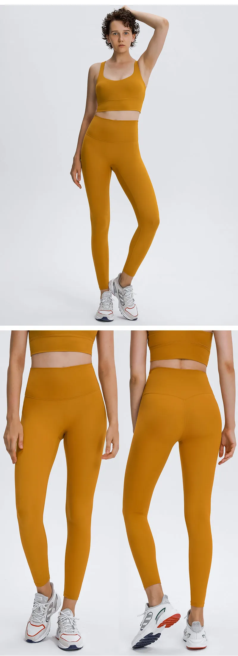 Custom Sexy Nude Super High Waisted Crotchless Yoga Leggings Pants Us Size Neon Girl Women Tight 7945