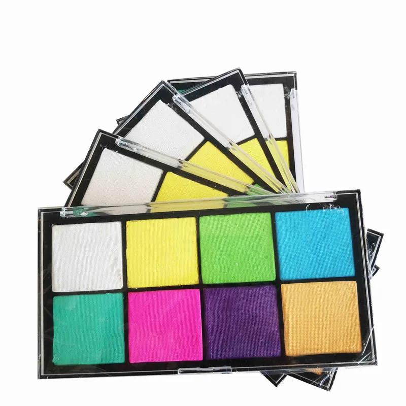 

Water Based 8 Colors Face Paint UV Face Body Paint, Customizable