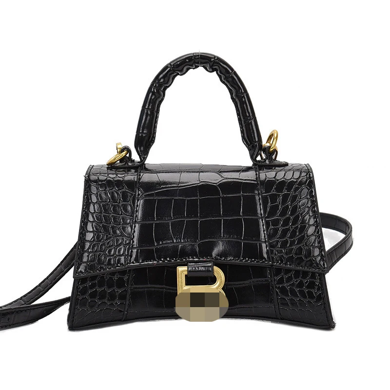 

Fashion Trendy Vegan Leather Top Handle Designer Bag crocodile pattern purse Satchel Bags handbag for women crossbody