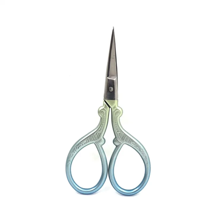 
European style stainless steel sewing vintage retro scissors embroidery antique scissors 