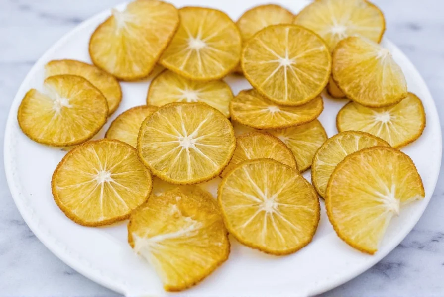 Sun-dried limes hanging on a string