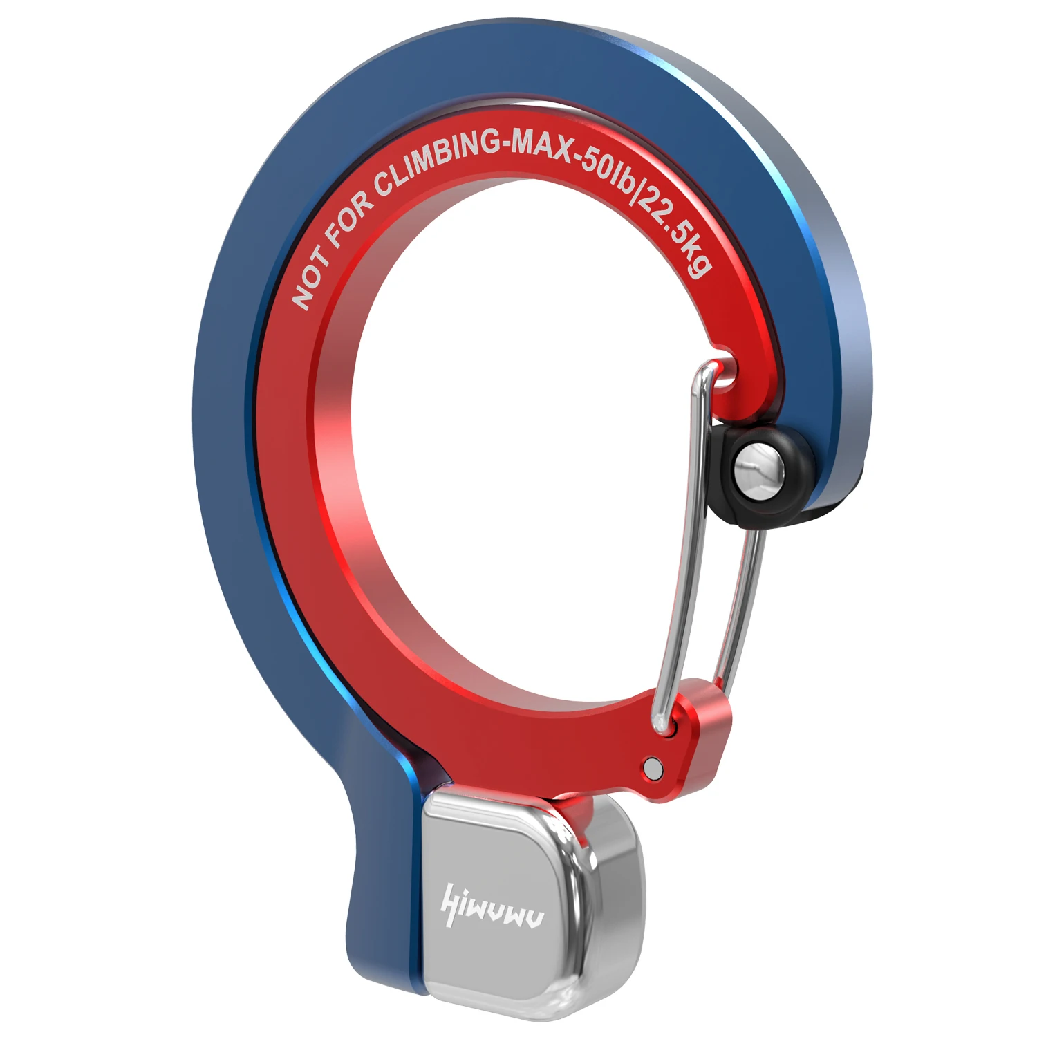 

New Design Carabiner Hook Camping Outdoor Packing Hiking, Red+black