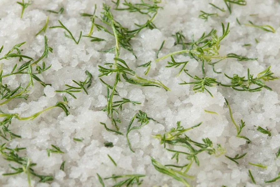 Dill Salt in a Shaker