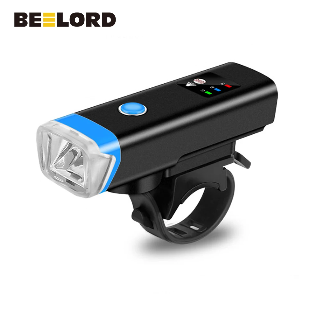 

Bike Light With Loud Bike Horn USB Rechargeable Waterproof Cycling Lights Bicycle Front Light, Customized color