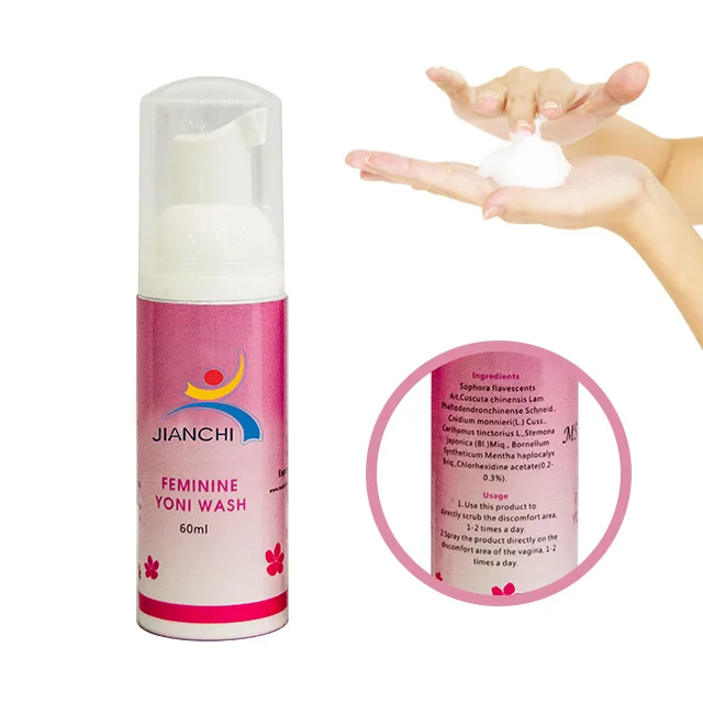 

OEM plant based organic feminine wash Vaginal Foam Wash Cleaning Yoni Wash
