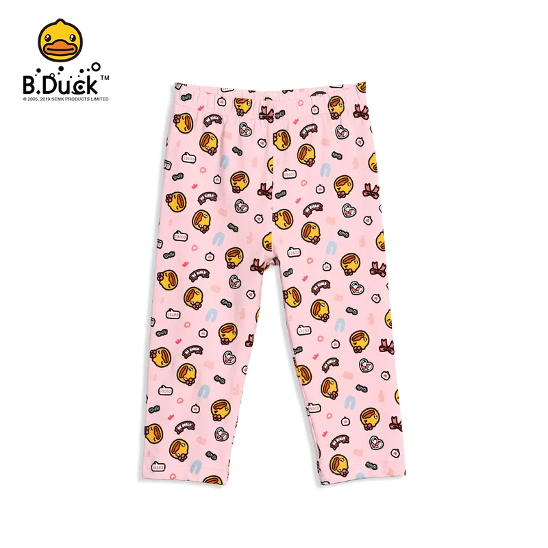 

B.DUCK Children Leggings Genuine 2 Years Age 10 Years Age Red Color Girls Pants & Trousers Kids Yoga Wear Cartoon Pattern