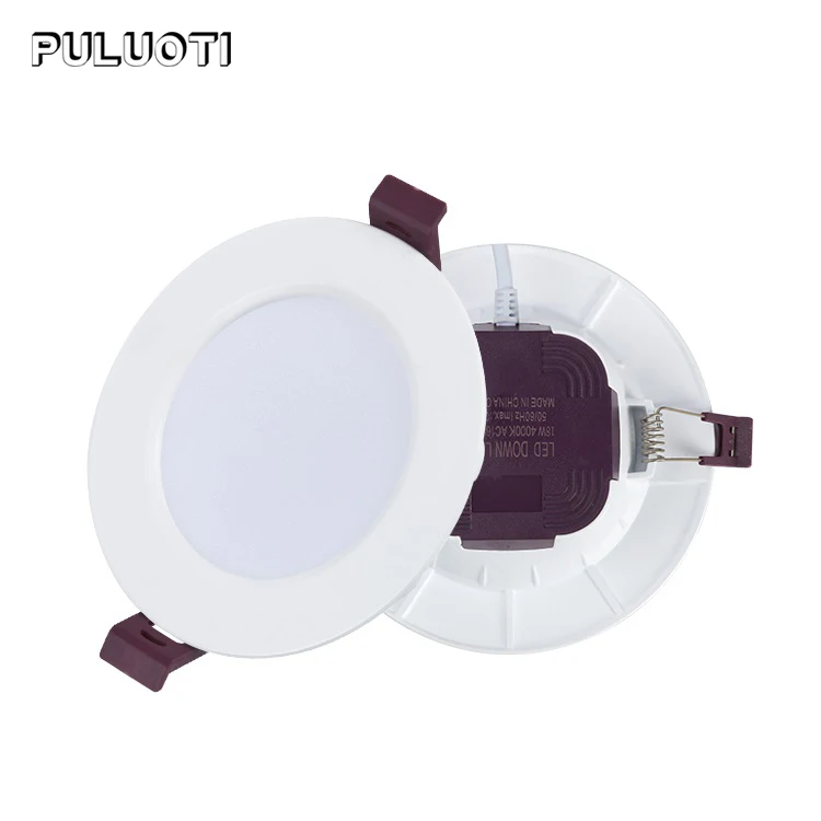 Super Bright Aluminum Recessed Install COB 7w 12w 18w 24w 36w Led Downlight