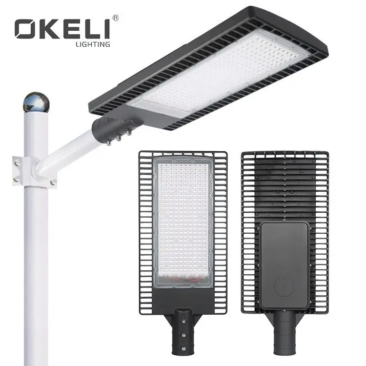 OKELI Low price high quality die-cast aluminum heat dissipation Highlight 50w 100w 150w 200w 250w led road light
