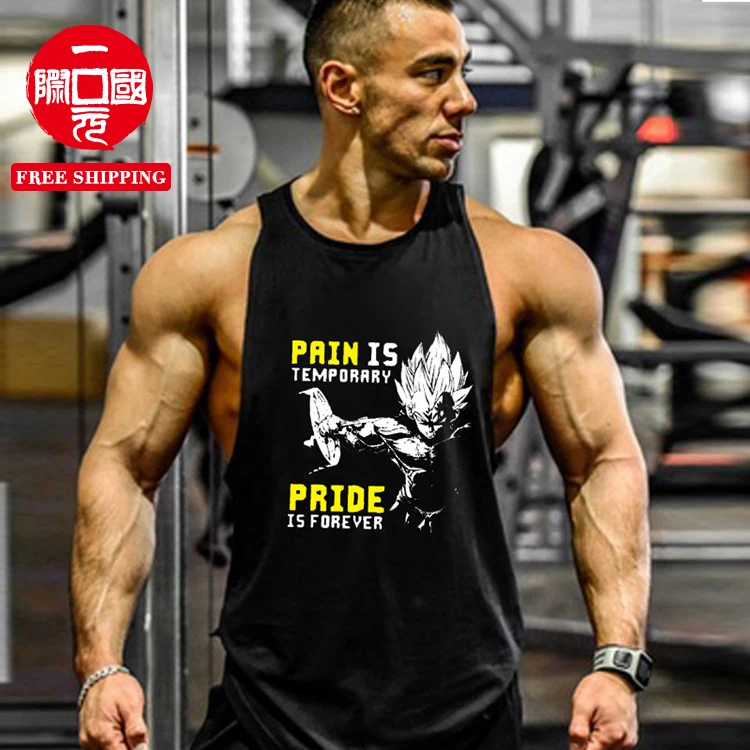 

Bodybuilding and fitness waistcoat vest hipster sportsman summer gym vest