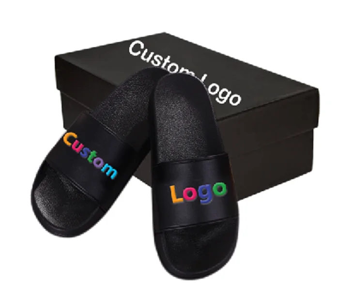 

OEM & ODM Factory Custom Design Slides Sandals PVC & EVA Outsole,Custom Logo Slippers Men & Women Plain Slide Sandal With No MOQ, White/yellow/red/green/blue/black/pink