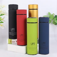 

2020 Thermos Tea Vacuum Flask With Filter Stainless Steel 304 Thermal Cup Water Bottle Office Business Home Thermos