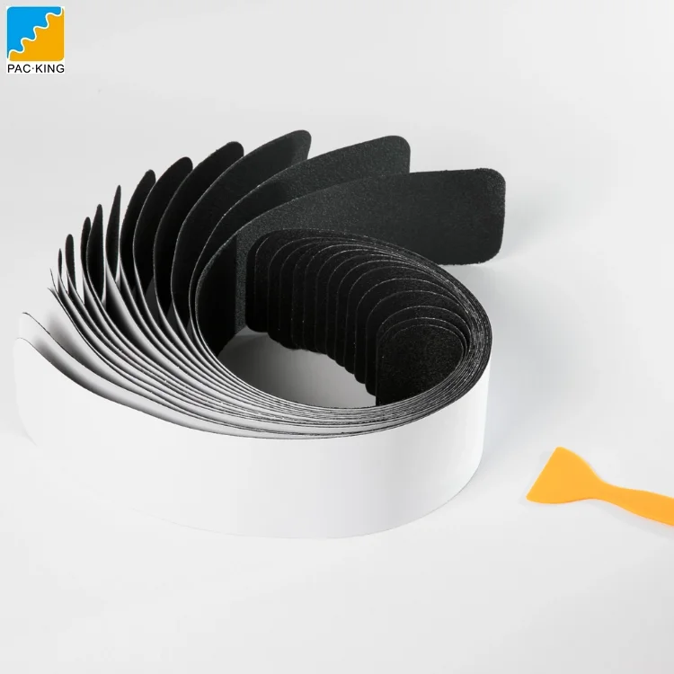 

4" * 24" Round Corners Anti Slip Tape Non slip Adhesive Tape 15 Pieces 2 Colors Available