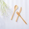 Custom Reusable Bamboo Fork and Spoon Set,Cutlery Utensil Set with Travel Case for Camping