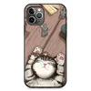 China factory making blank wood wallet bling led light liquid silicone phone case for iphone