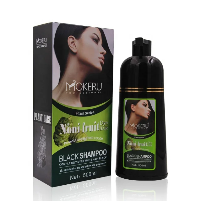 

Black hair shampoo fast in 5mins change white to black colour without scalp allergy 100% cover white & gray hair no dirty skin, Black color