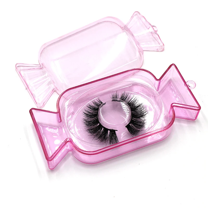 

2021 latest 3d mink lash thick band fluffy lashes Most used private label full strip lashes, Natural black