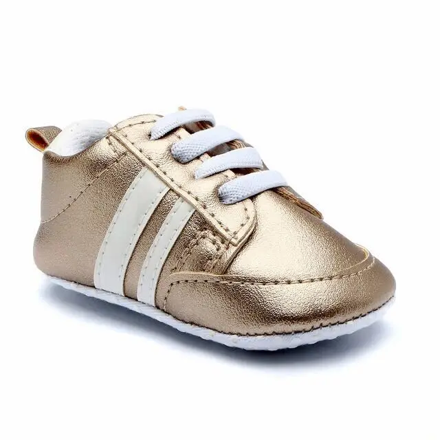 

New Style Fashion Baby Sports Casual Shoes Infant Prewalker, White/pink/black/gold/white+black/white+gold