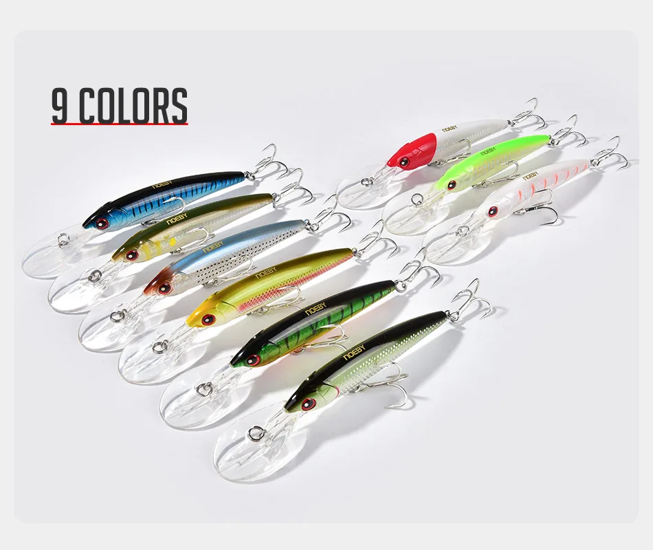 

NBL 9046 Deep Diving lures Saltwater Fishing Lure Factory, Various color