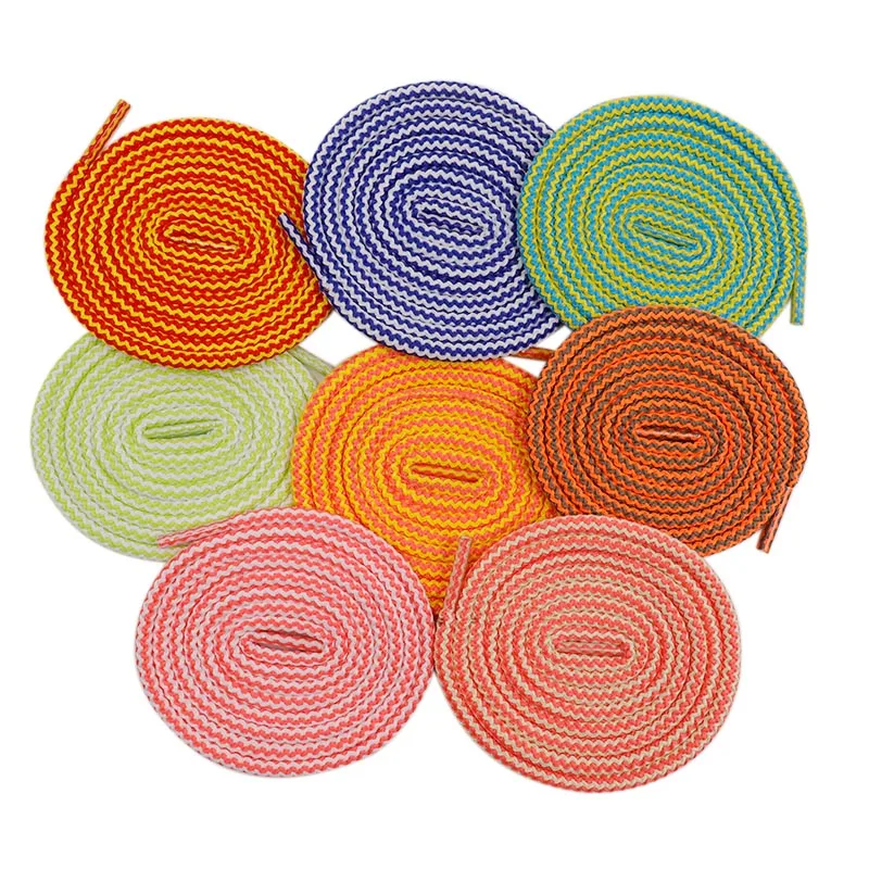 

Weiou 5mm Round Polyester Shoelaces Sport shoe laces, 8 colors