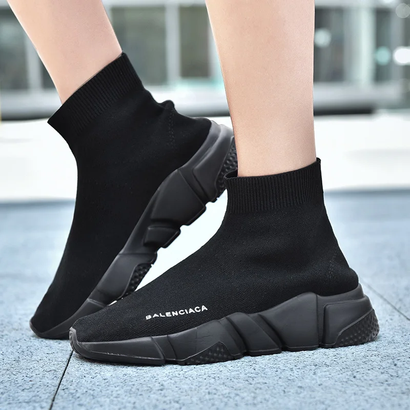 
2020 Hot selling fashion lovers sneakers women balanciaga sock shoes 