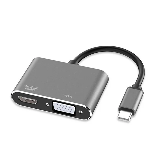 

USB Type C to HDMI/VGA/ 3.1 C HUB Adapter