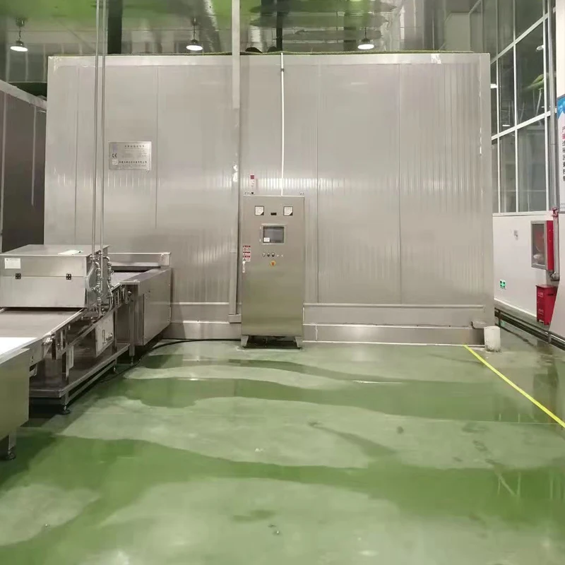 
IQF shrimp spiral freezer 