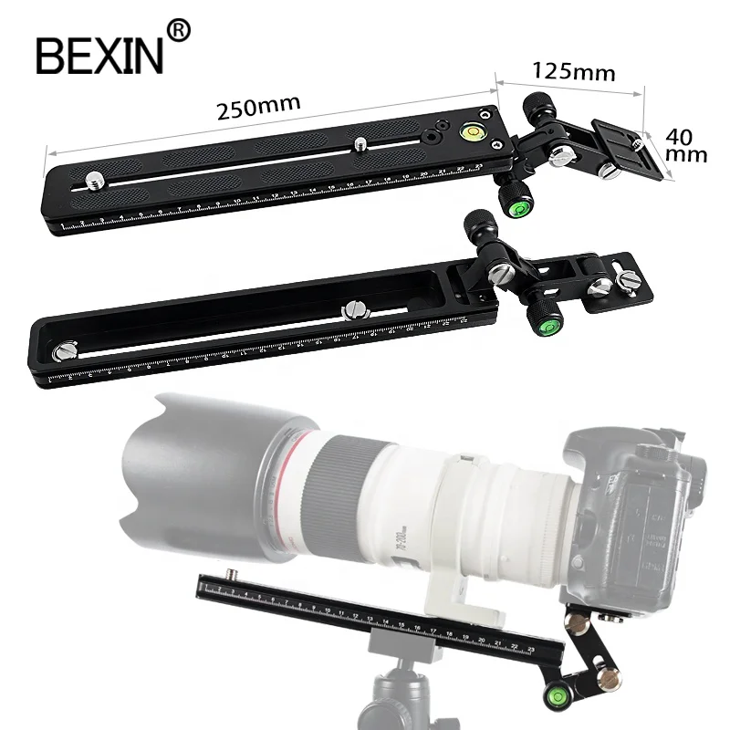 

BEXIN other camera accessories telephoto long focus lens support bracket camera slider arca swiss kirk RRS for sony canon