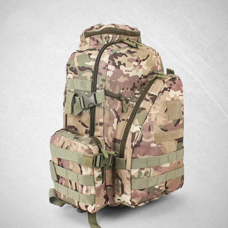 

Free Shipping Outdoor Sport Knapsack Camouflage Military Tactical Backpack 40L Large Capacity WaterProof Both Shoulder Bag