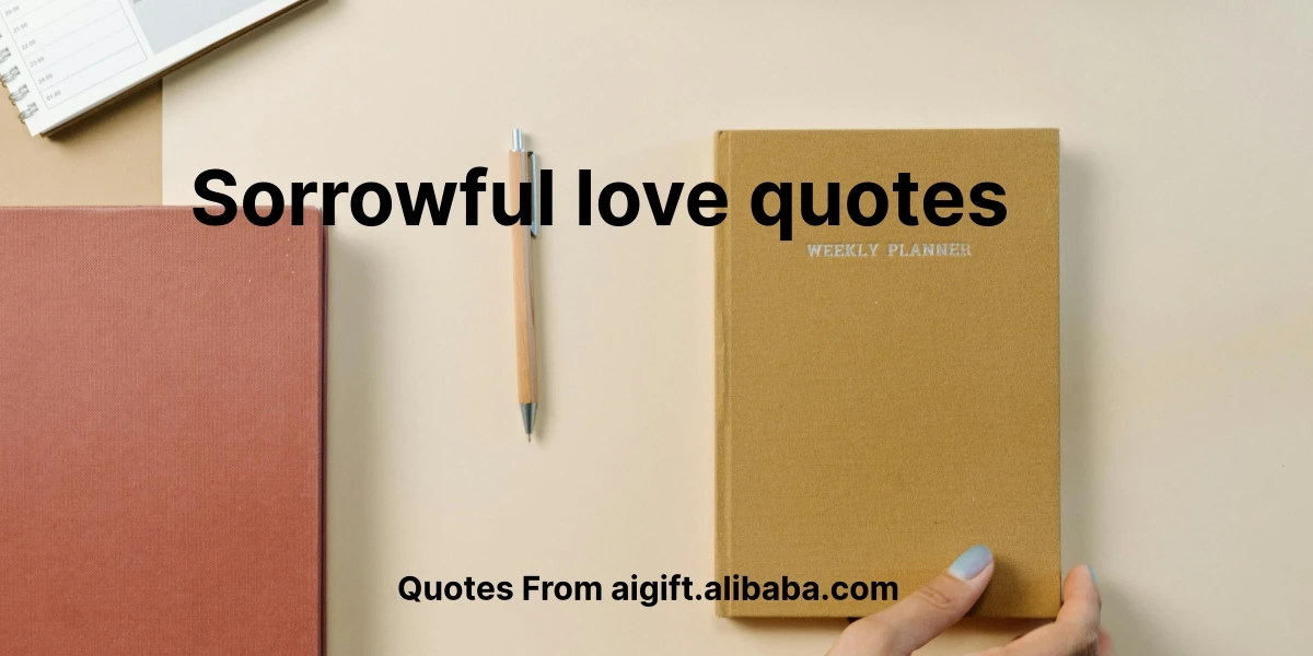 sorrowful love quotes