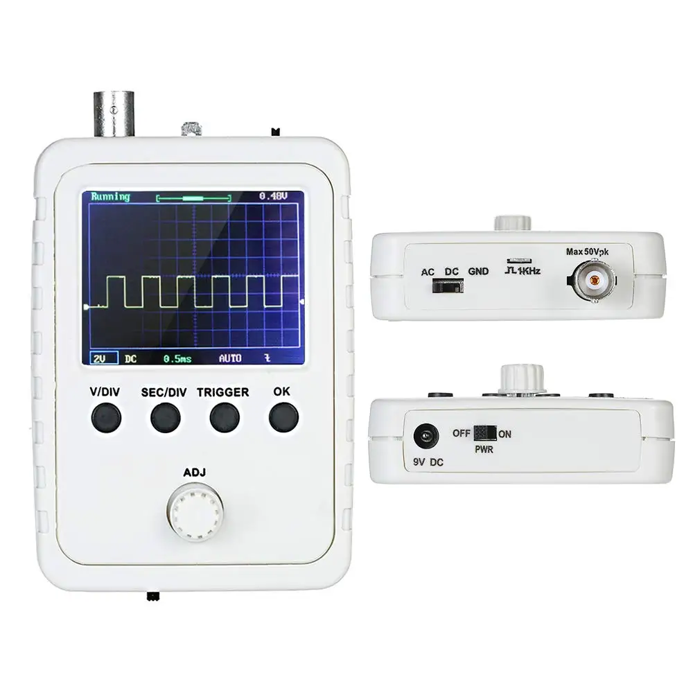 DSO150 15001K DSO SHELL Digital Oscilloscope full assembled Handheld Oscilloscope Kit