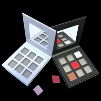 

OEM Cosmetics Makeup Eye Shadow 9 color empty Eyeshadow Palette With Your Own Brand