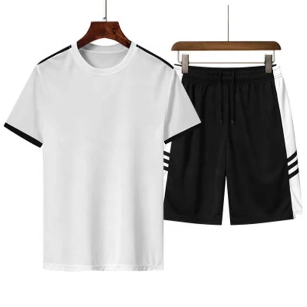 

Men's Sports Casual Outdoor Suits Summer Loose Short-sleeved Shorts Running Gym Basketball Sportswear