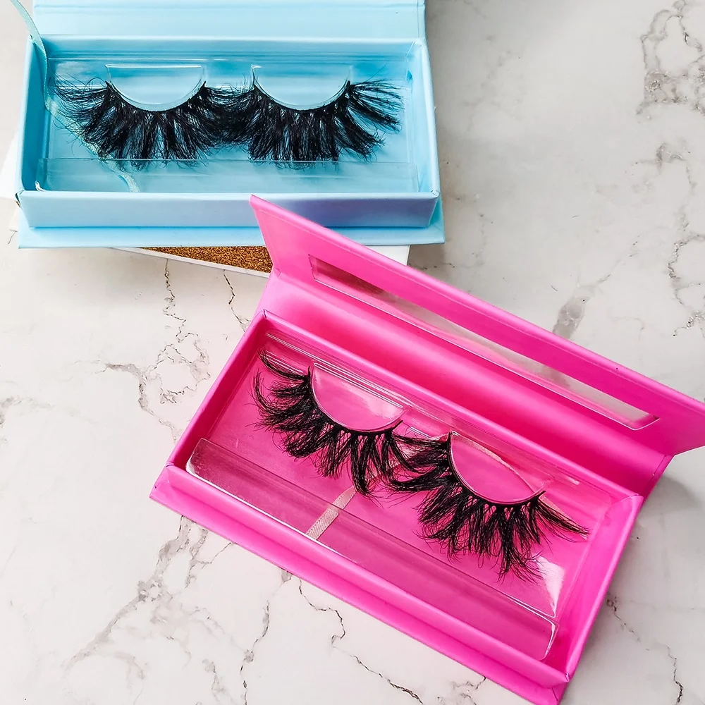 

Fluffy False Lashes 3d Wholesale Vendor 25mm Eyelashes Wholesale