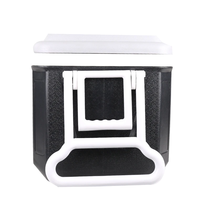 

Factory high quality Plastic Cooler Box with wheels 30L 45L 80L Beer cola Fruit Ice Cooler Box for Outdoor Camping, Blue white