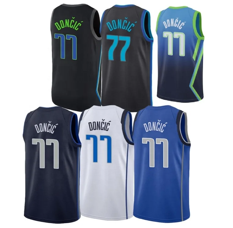 luka doncic stitched jersey
