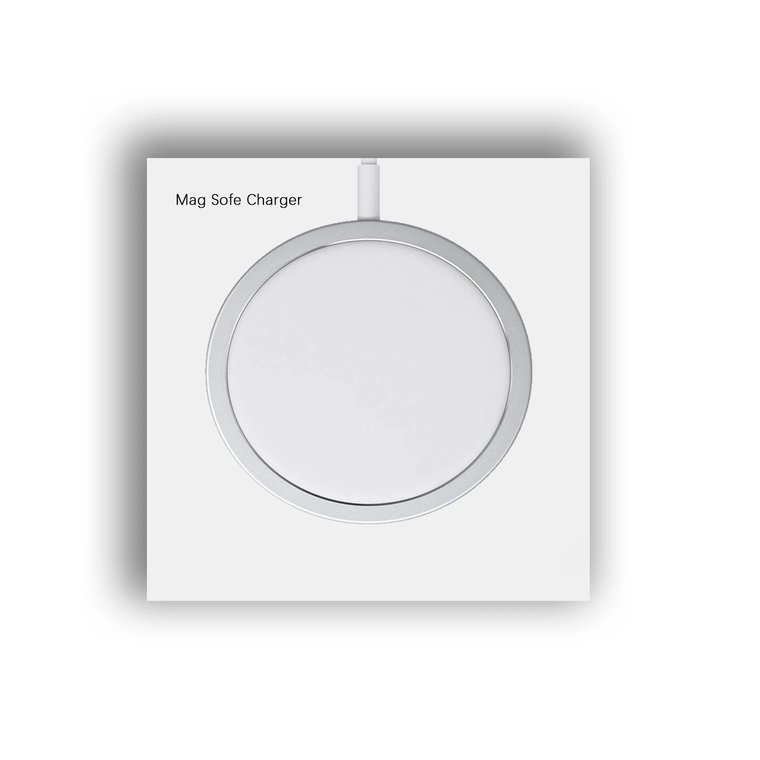 

INNOPLUS For iphone 12 mini pro max magnetic mobile phone 15W wireless charger, White