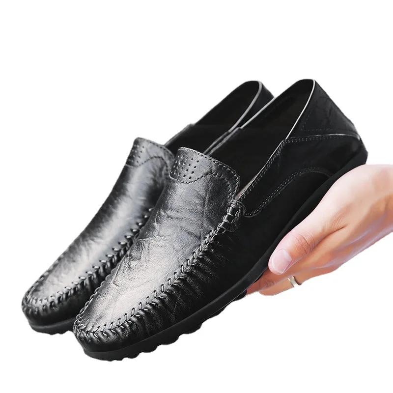 

2021 New Quality Mens Casual Moccasin Shoes For Driving Shoes Men Loafers, 3 colors