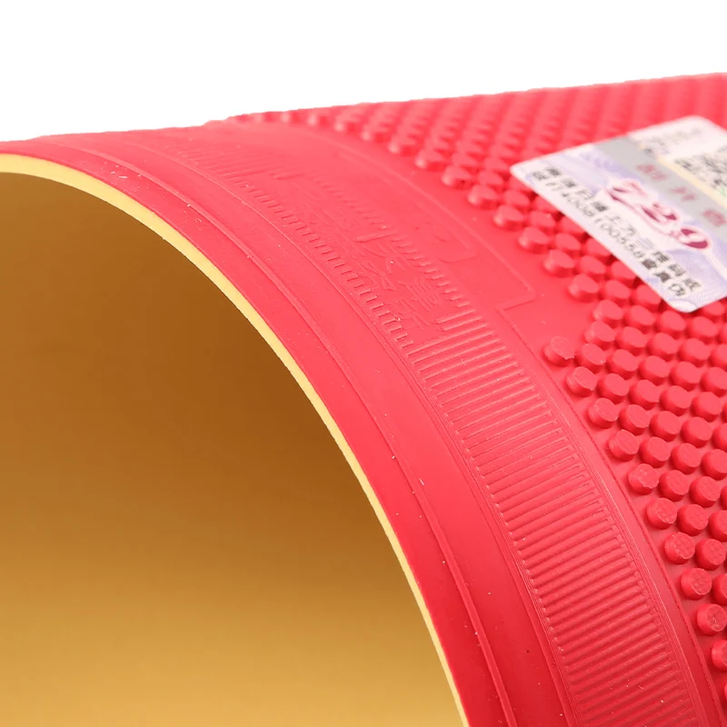 

Friendship 729 802 ping pong rubber fast break type with sponge Table Tennis Rubber, Red black