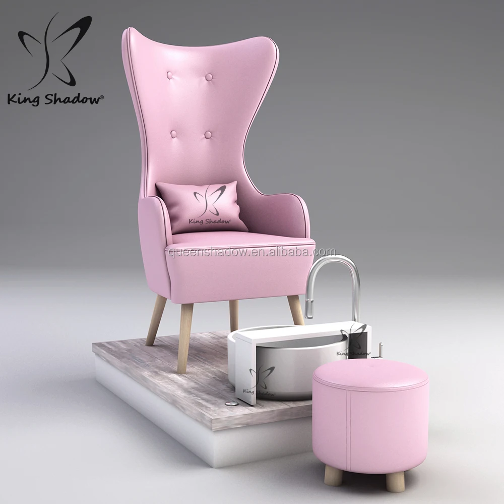 

Nail salon furniture pedicure spa chairs pink foot massage chair pedicure spa chairs for sale